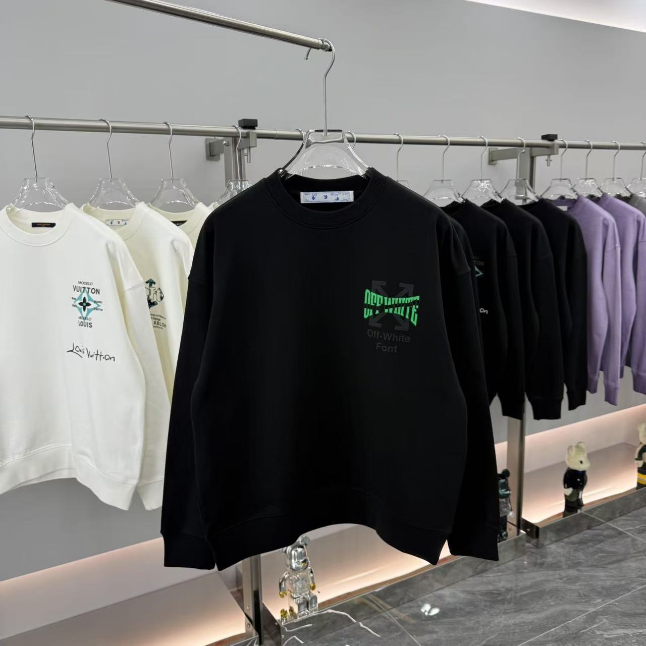 OFF Crew Neck Sweater