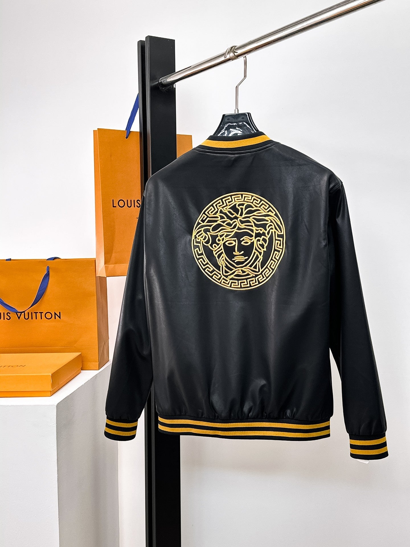 Versace Leather Jacket