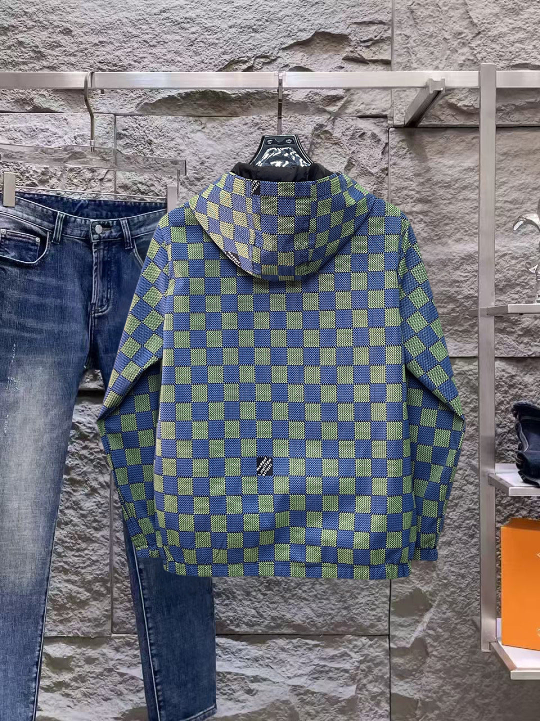 LV Reversible Windbreaker Jacket