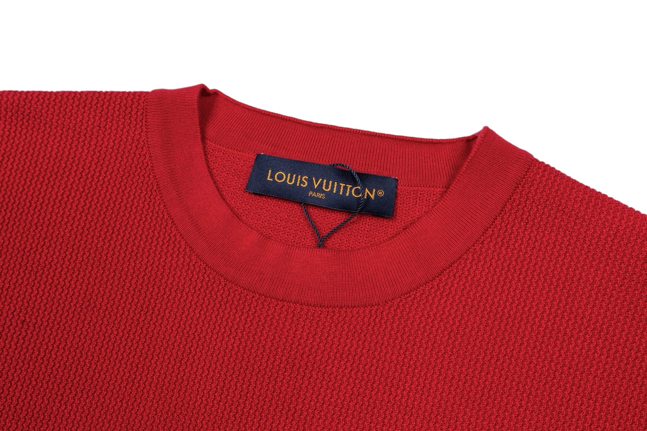 LV Waffle Knit Short-Sleeve T-Shirt