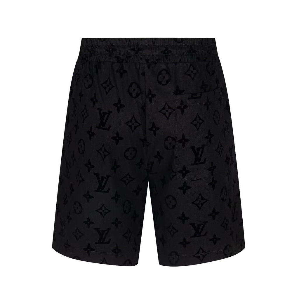 LV Flocked Shorts