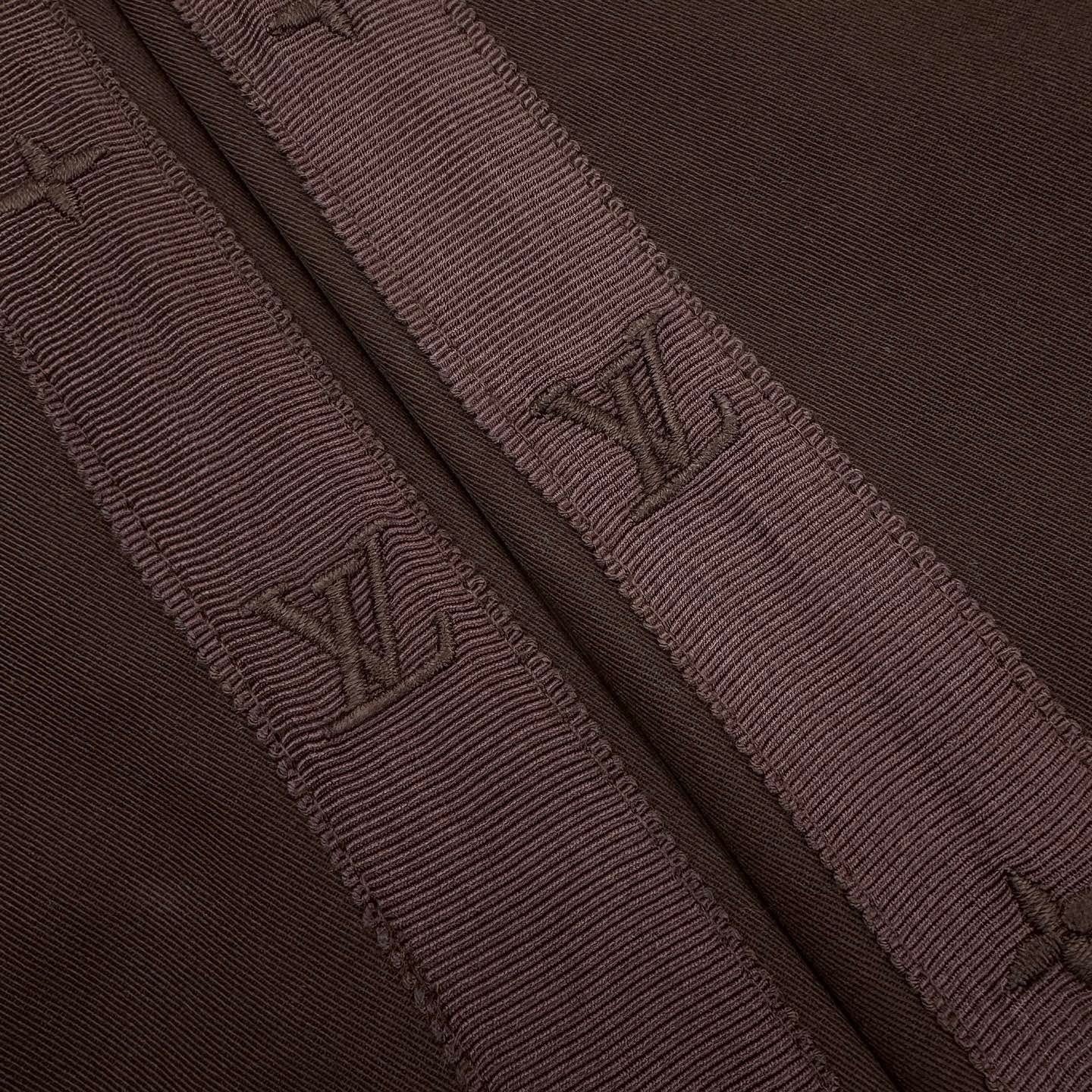 LV Plaid Pants with Turn-Up Legs