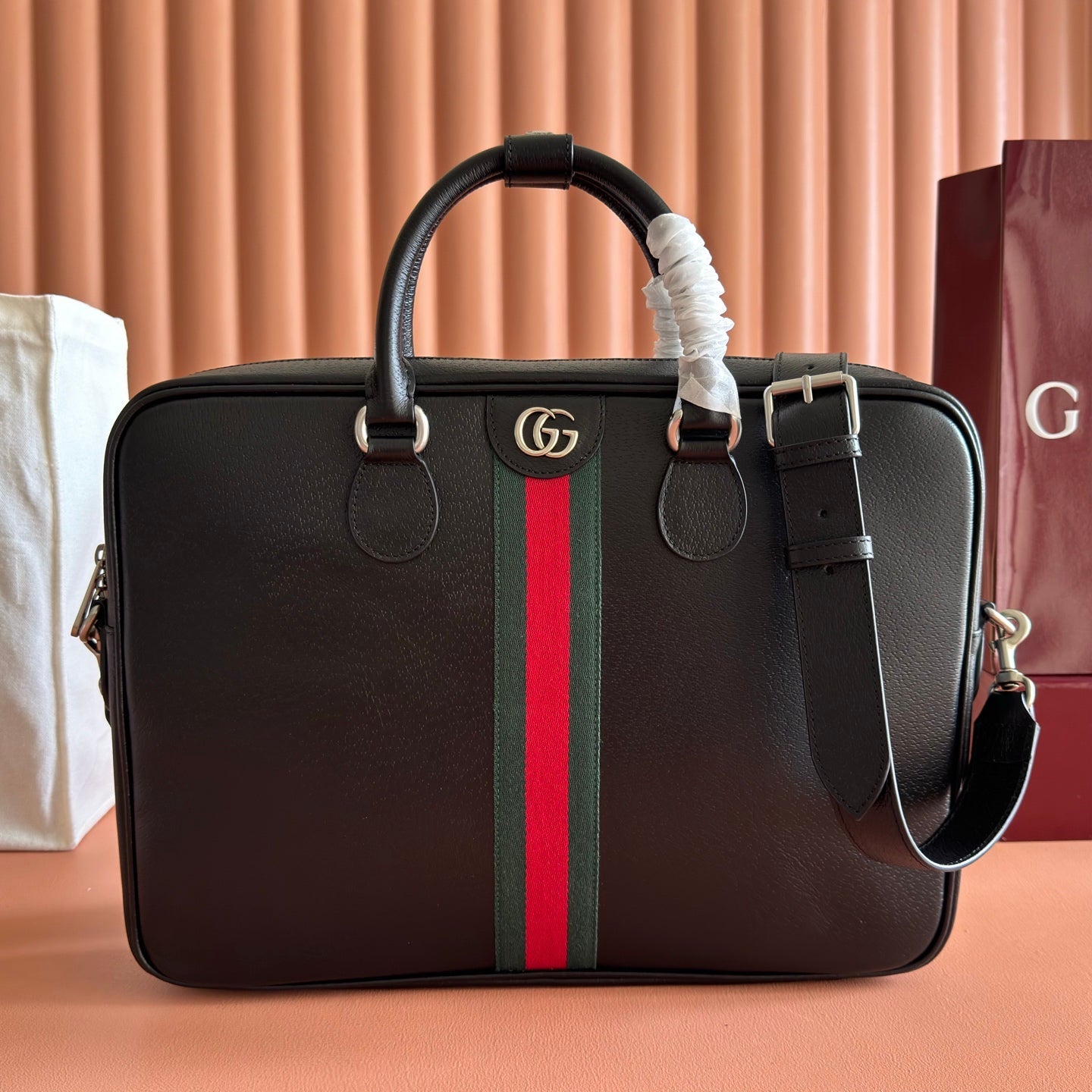 Gucci Briefcase w/Shoulder Strap