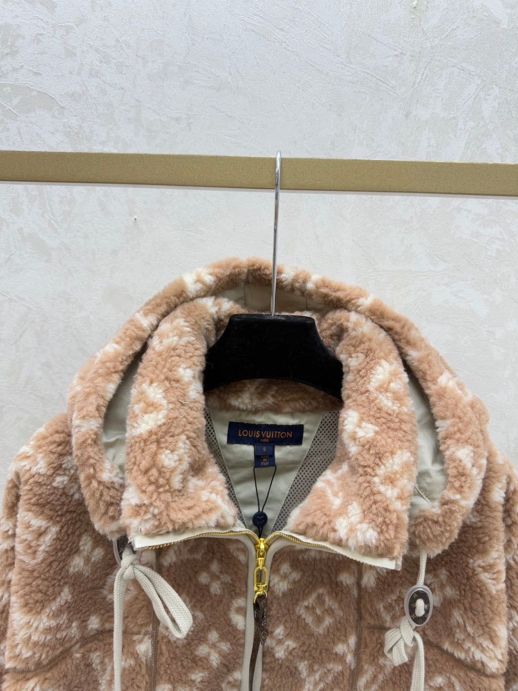 Women's LV Monogram Hooded Cardigan