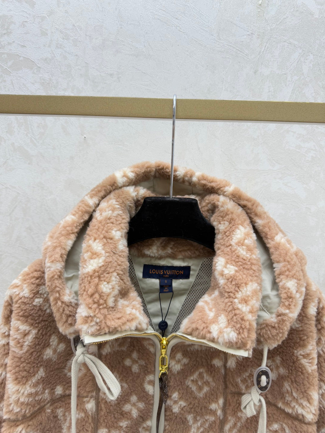 Women's LV Monogram Hooded Cardigan