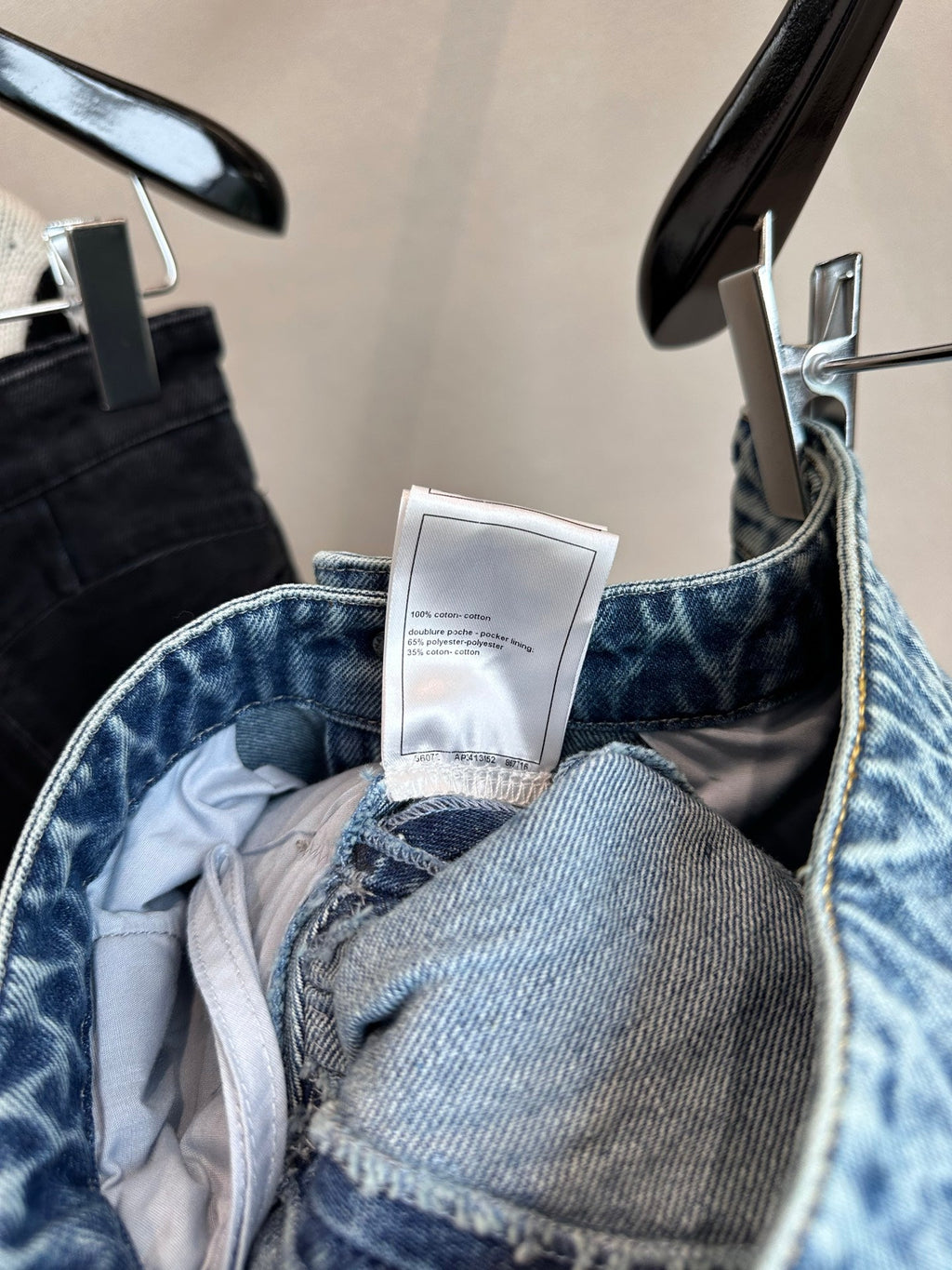 Chanel Women's bow denim Mini Shirt