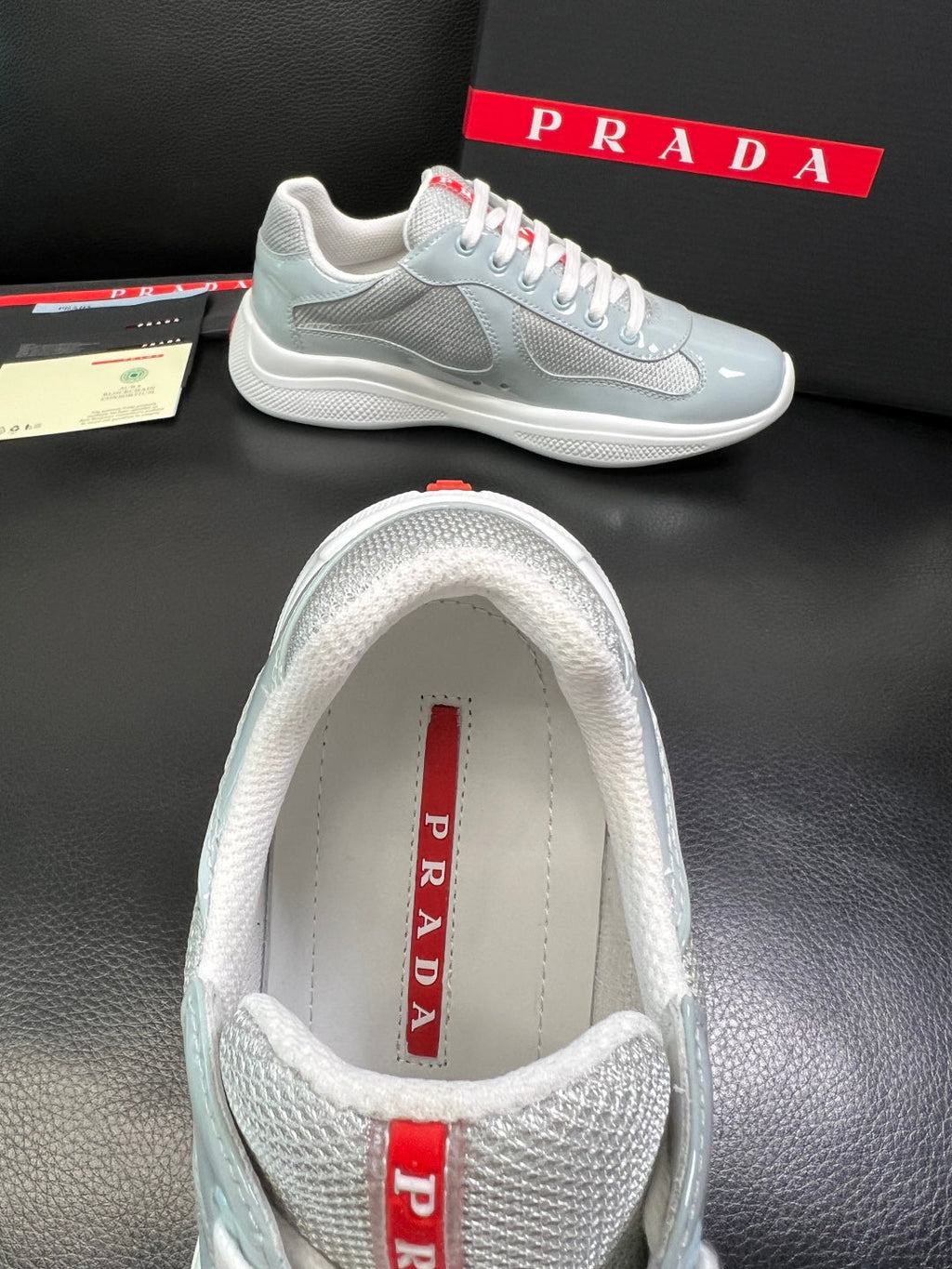 Prada Patent Leather American Cup