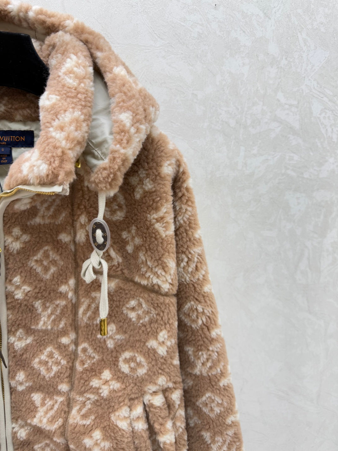 Women's LV Monogram Hooded Cardigan