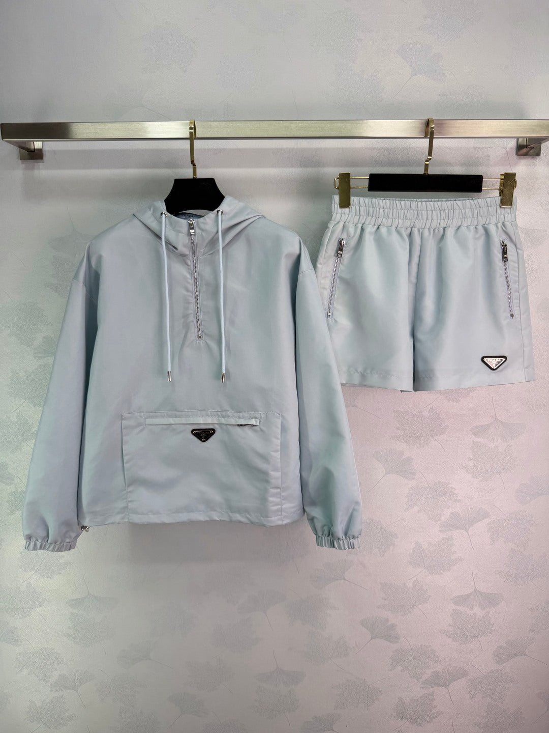 Prada Nylom Jacket & Shorts Set - Women's