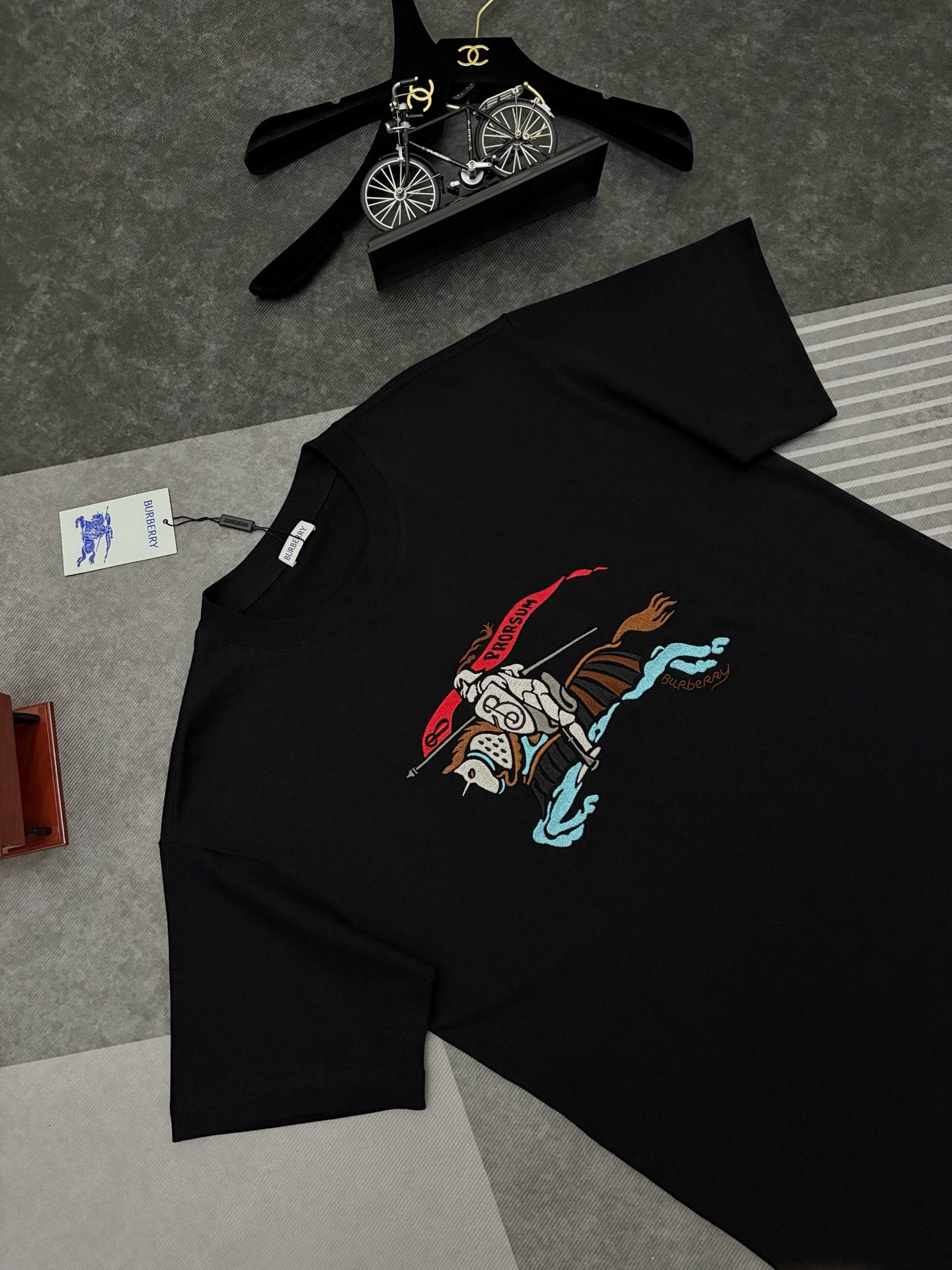 Burberry Embroidered T-Shirt