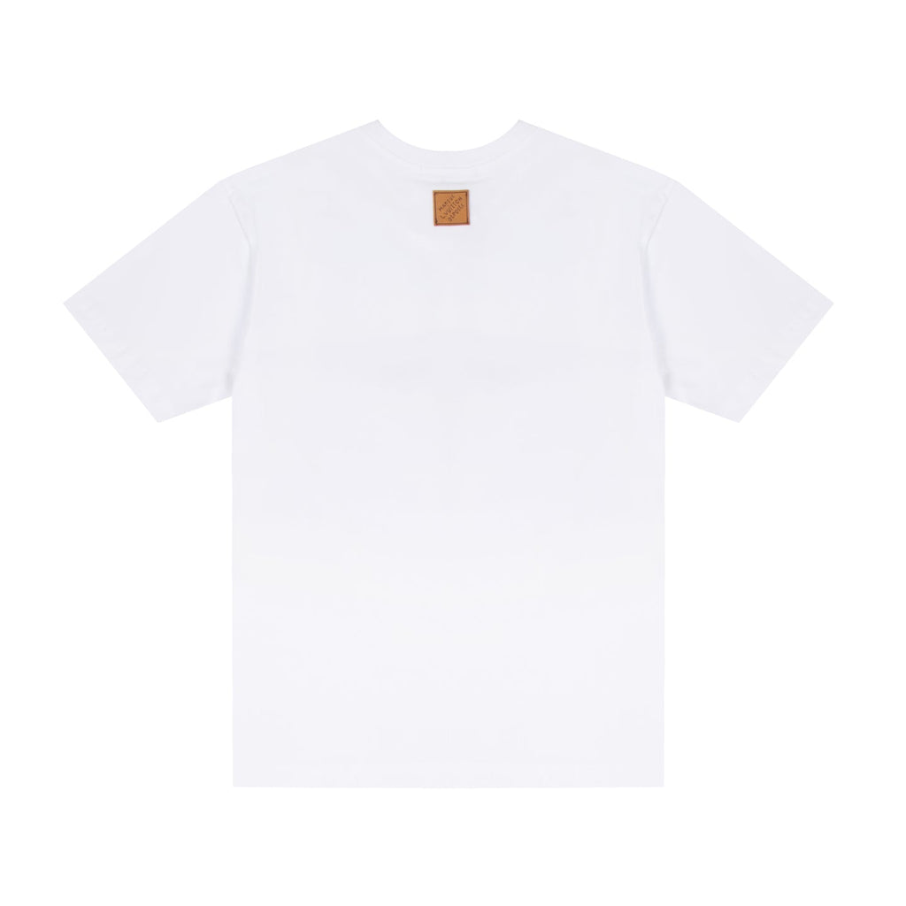 LV Animal Embroidered Crew Neck T-Shirt