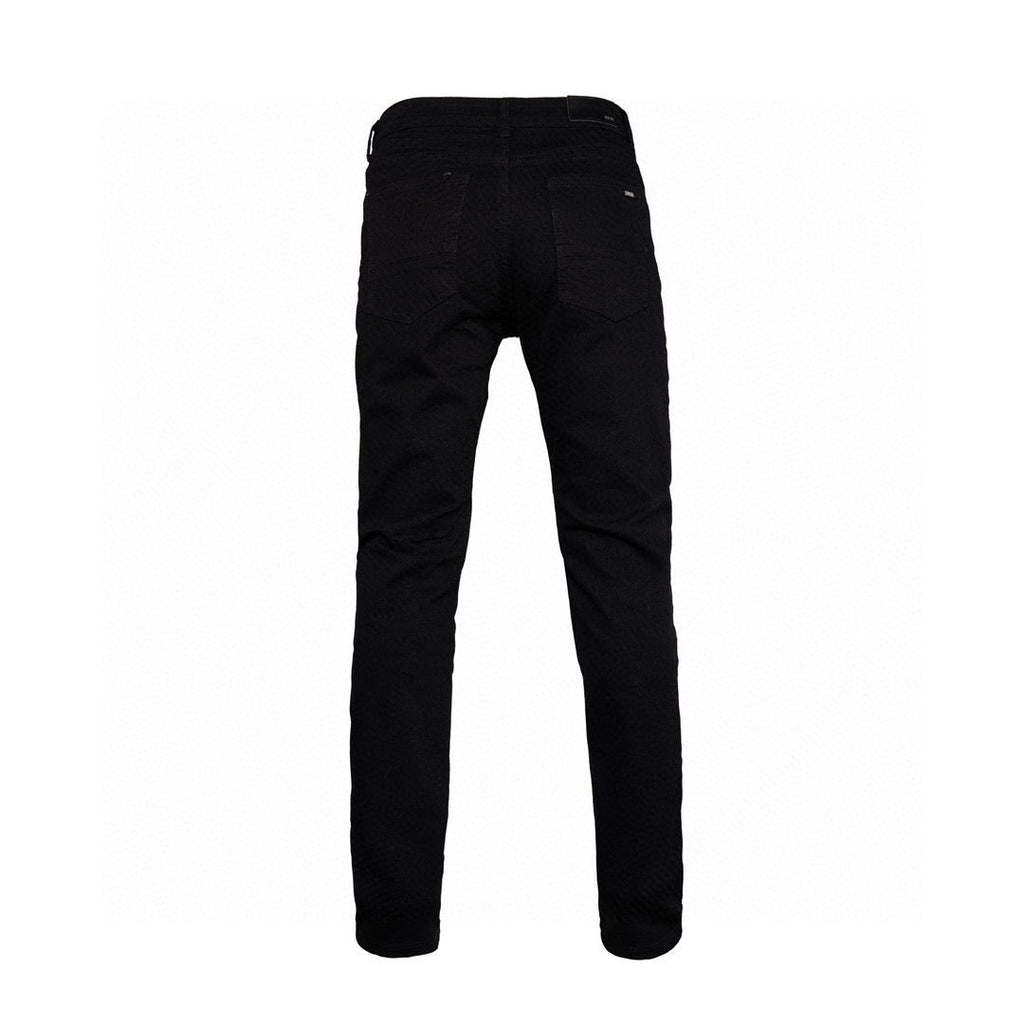 AMIRI black ripped and rhinestone-embellished high-street jeans!