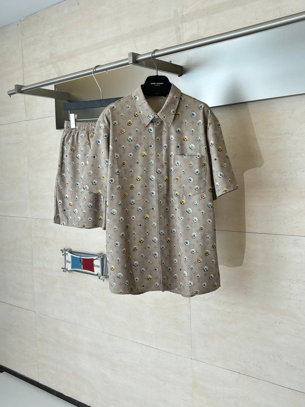 LV Monogram Daisy Print Shirt
