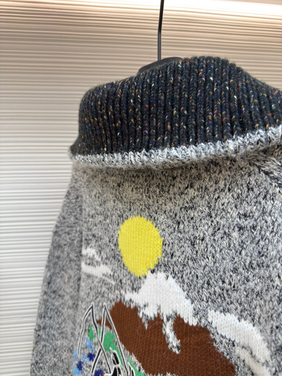 LV Pharrell Williams & Nigo Collab Knit Sweater