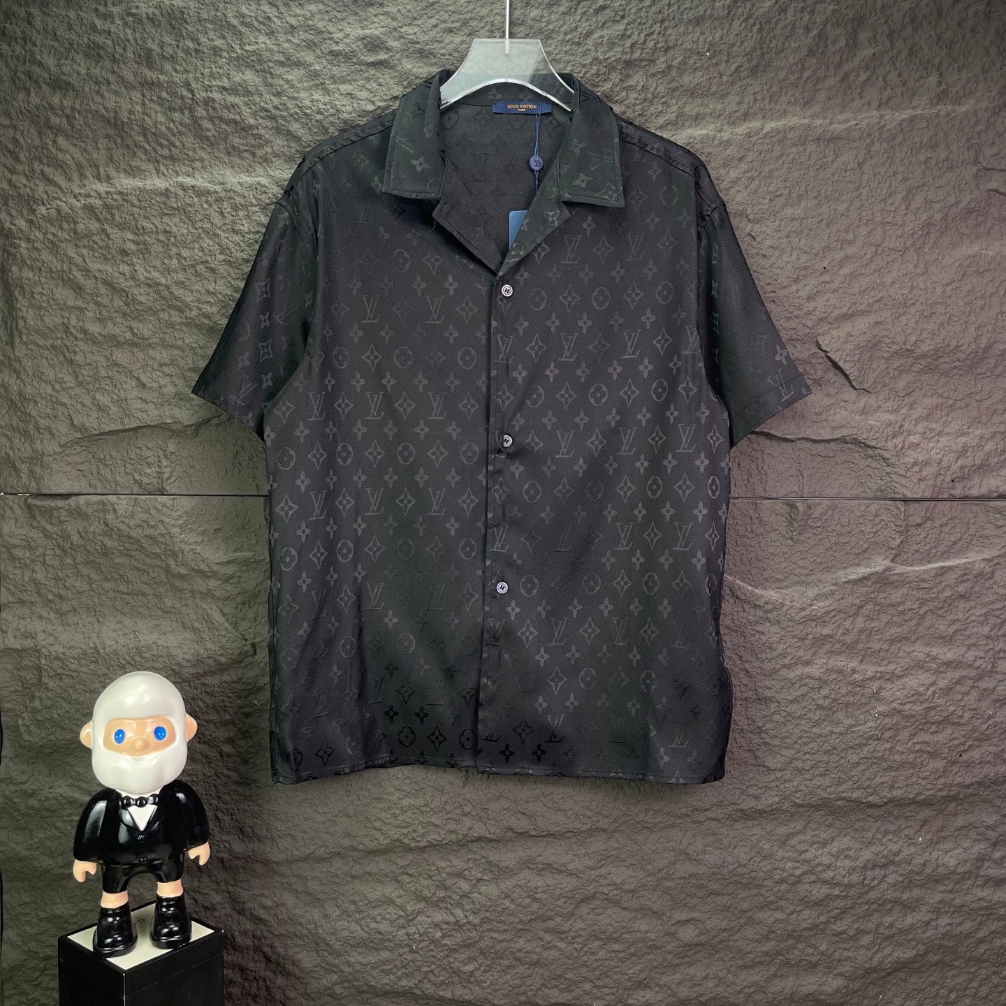 LV Jacquard Short Sleeve Shirt