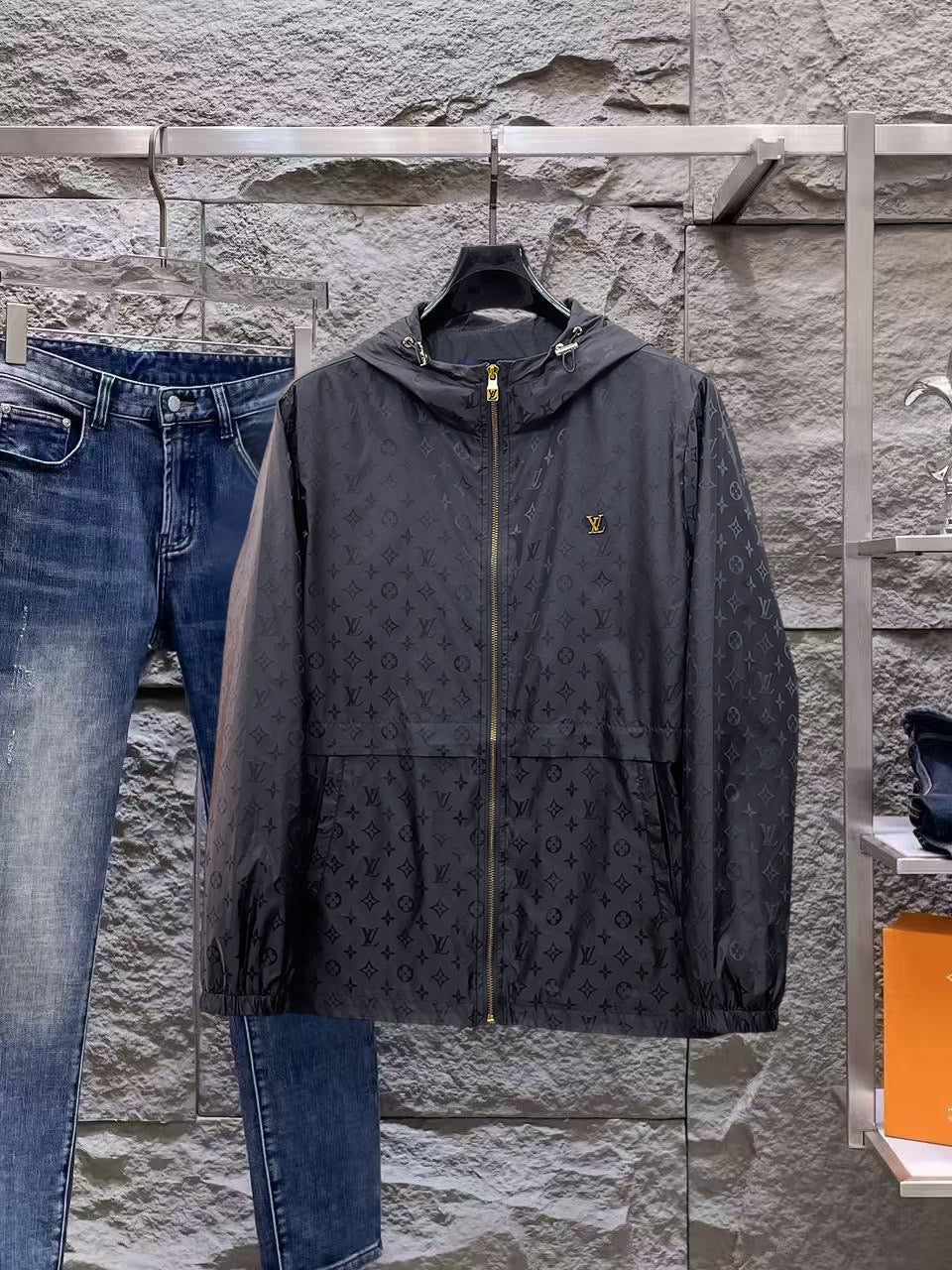 LV Windbreaker Jacket