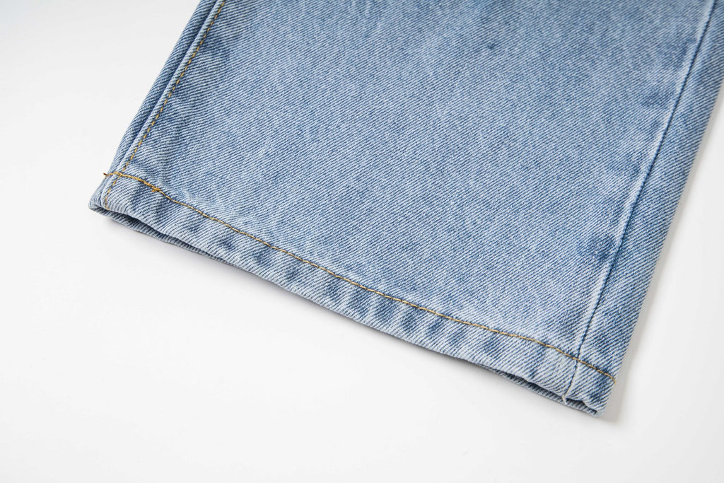 Levi's x Nike Collaboration Embroidered Washed Vintage Jeans, Unisex