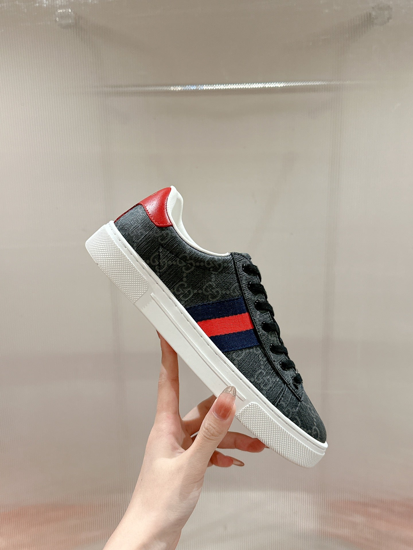 Men's GG Ace sneaker with Web