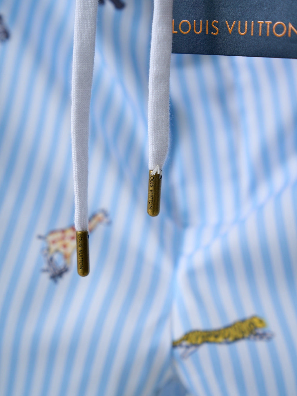 LV Strip/Animal Shorts