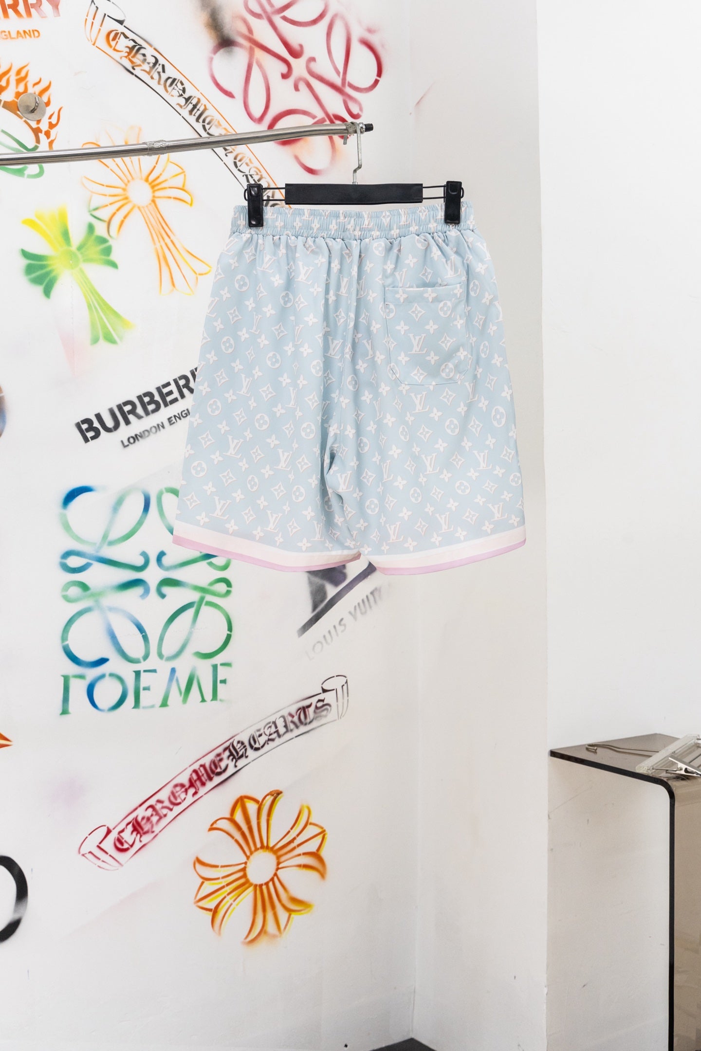 LV Silk Shorts
