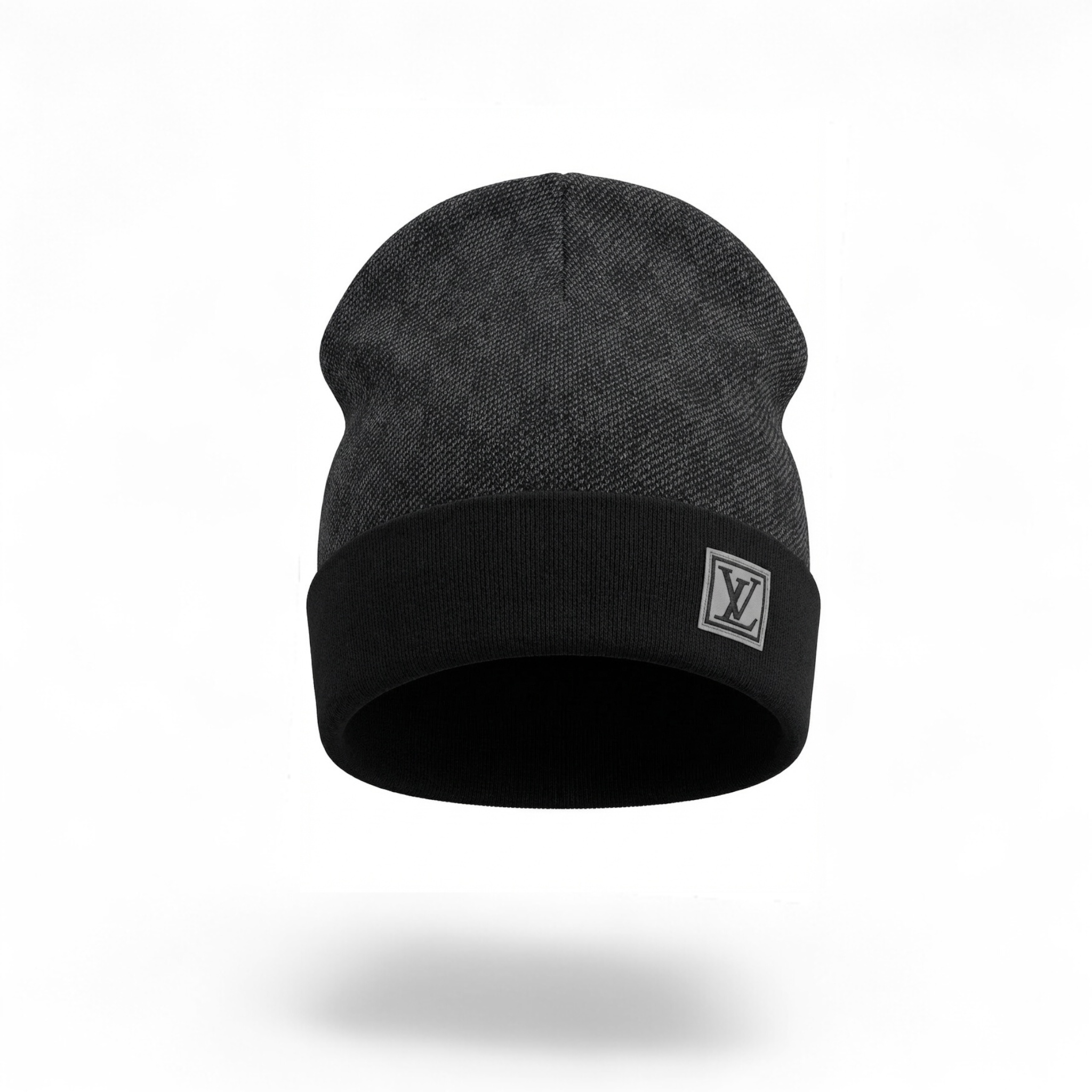 LV BEANIE CHECKERED BOARD