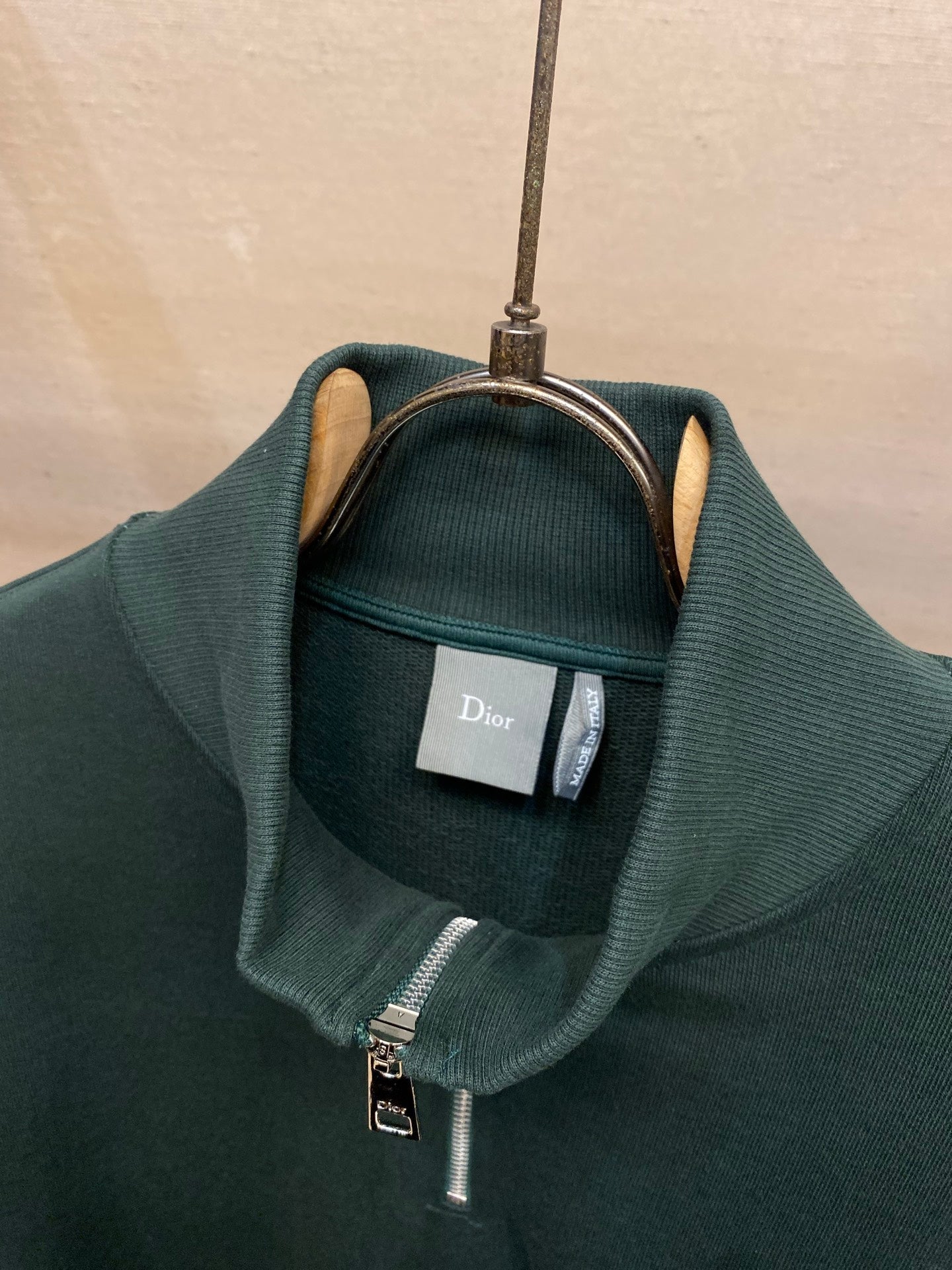 Dior Half Zipper Sweatshirt