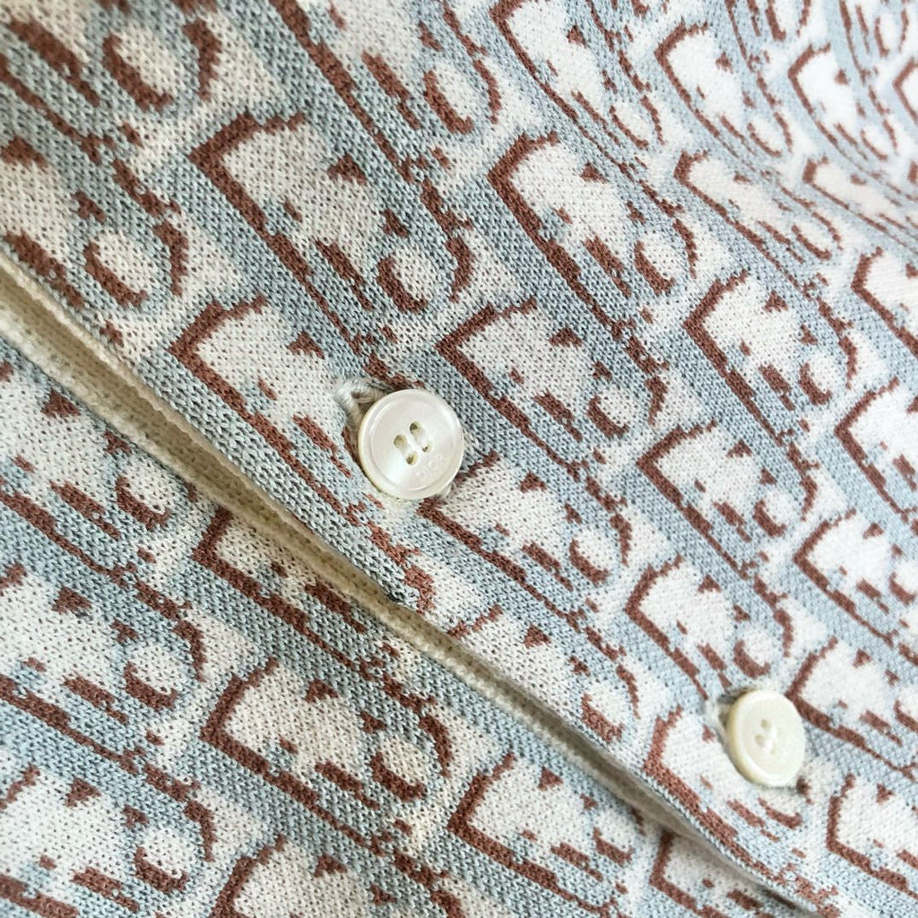 Dior Oblique Knit Polo Shirt