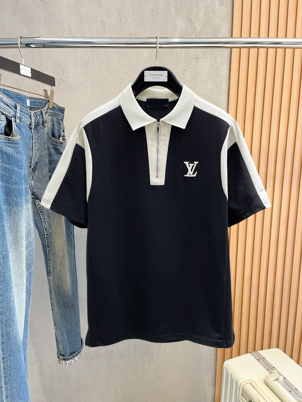 LV Embroidered Polo Shirt