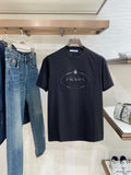 Prada Embossed Letter T-Shirt