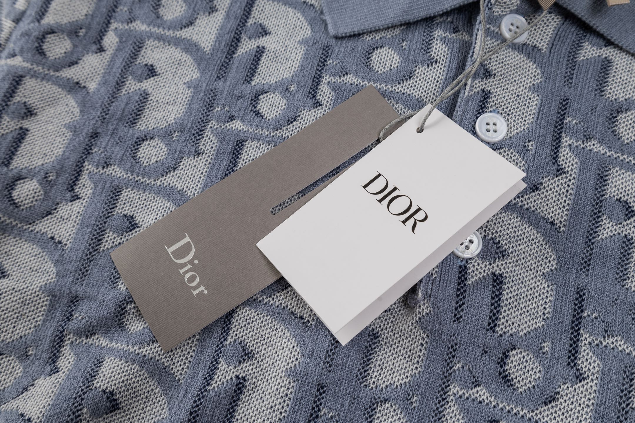 Dior Oblique Jacquard Knit Shirt