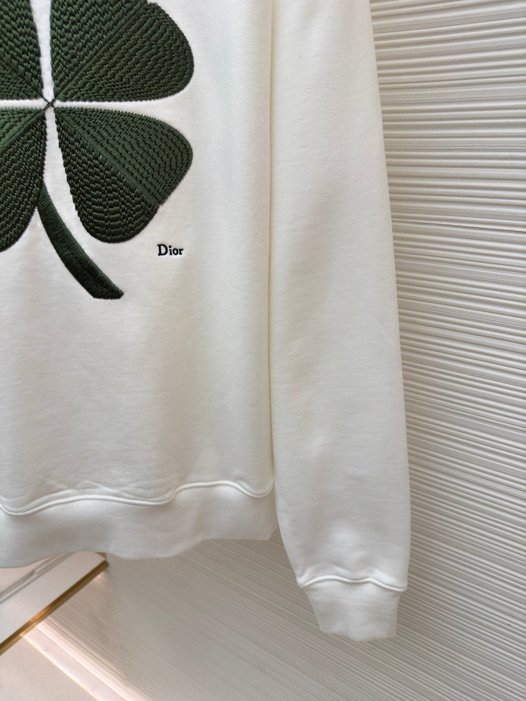 Dior Clover Crew Neck Sweatshirt
