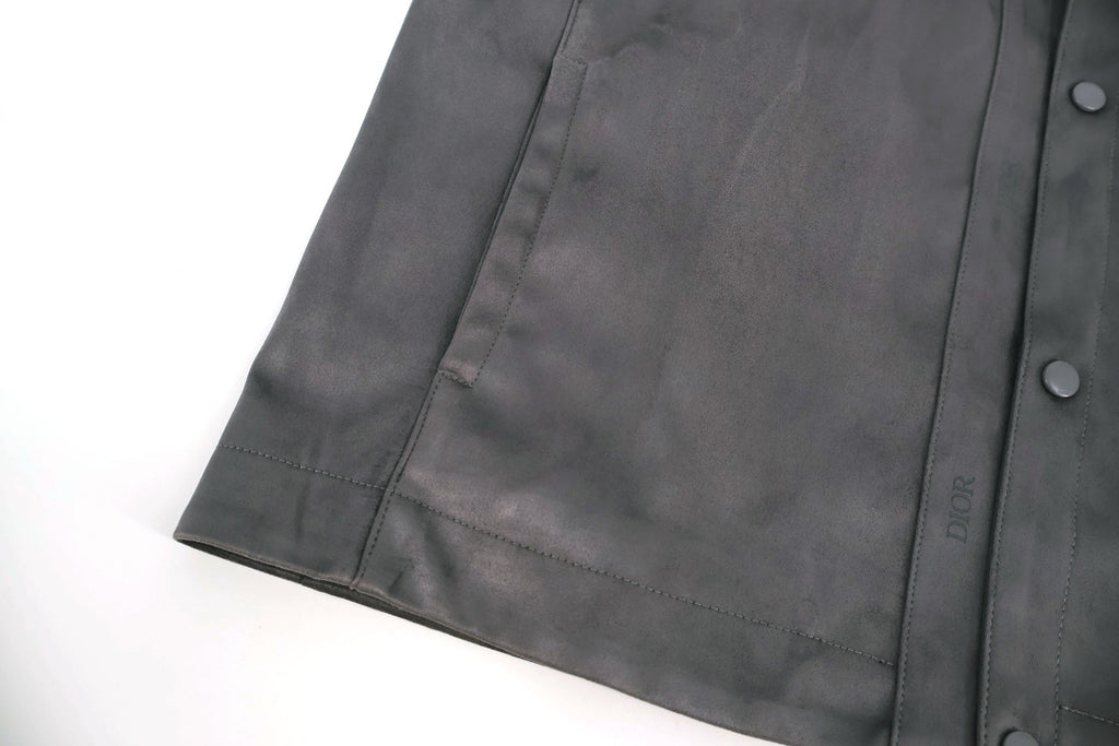Dior Webbing Suede Jacket (Grey)