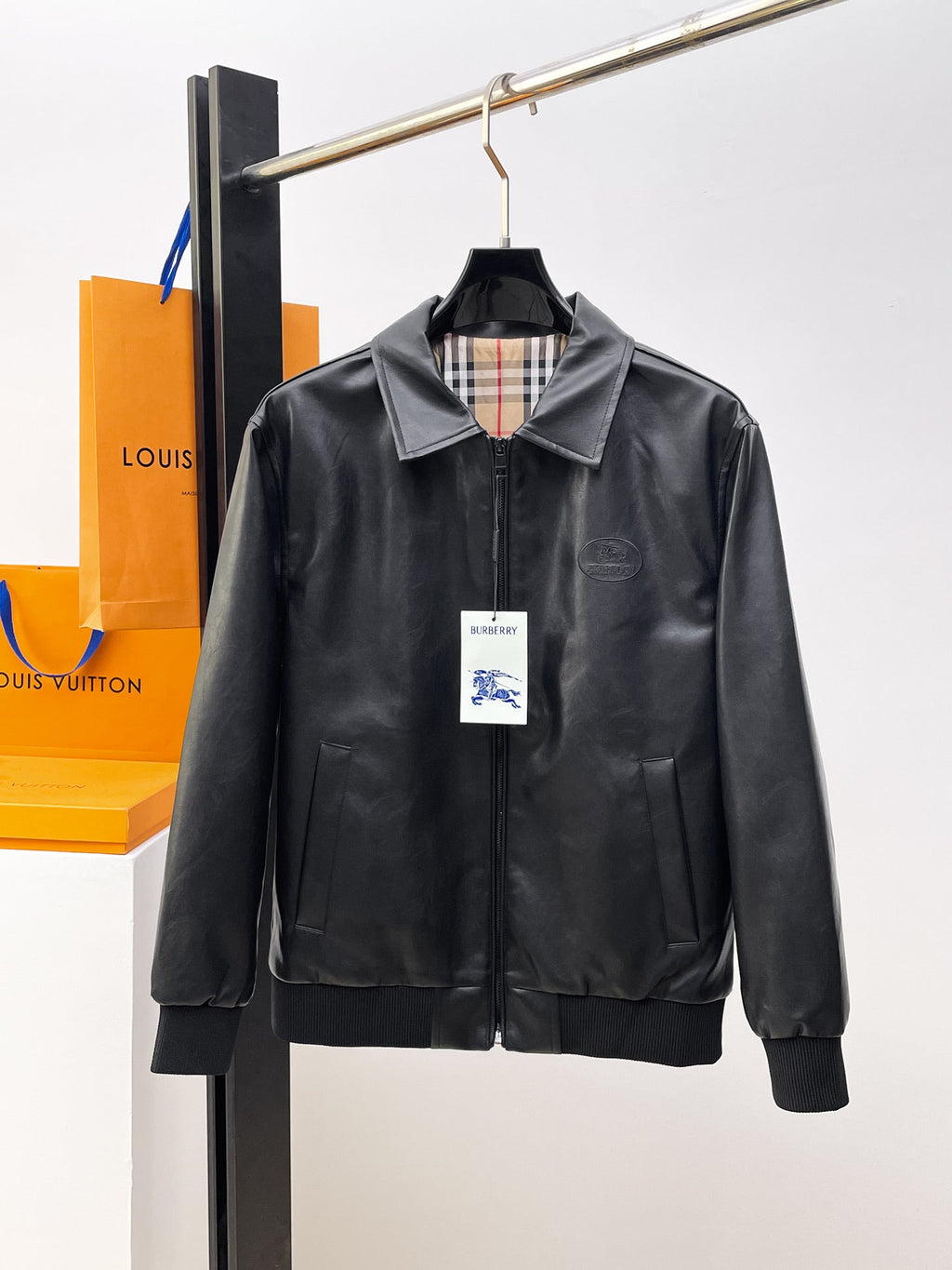 Burberry Leather Jacket