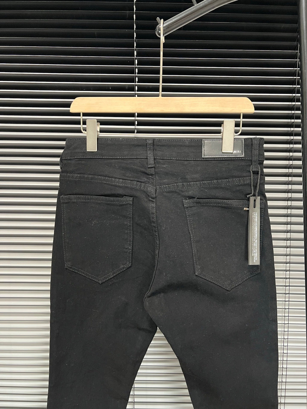 Amiri Embroidered Stretch Slim Fit Jeans