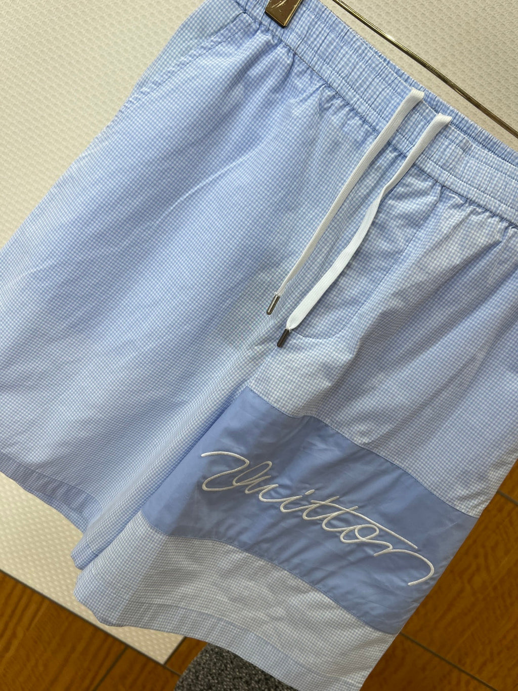 LV Casual Classic Embroidered Shirt & Pants Set