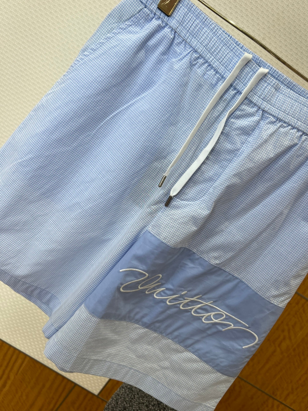 LV Casual Classic Embroidered Shirt & Pants Set
