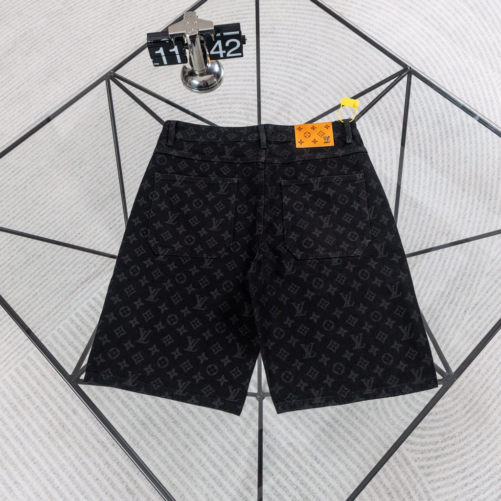 LV Denim Shorts