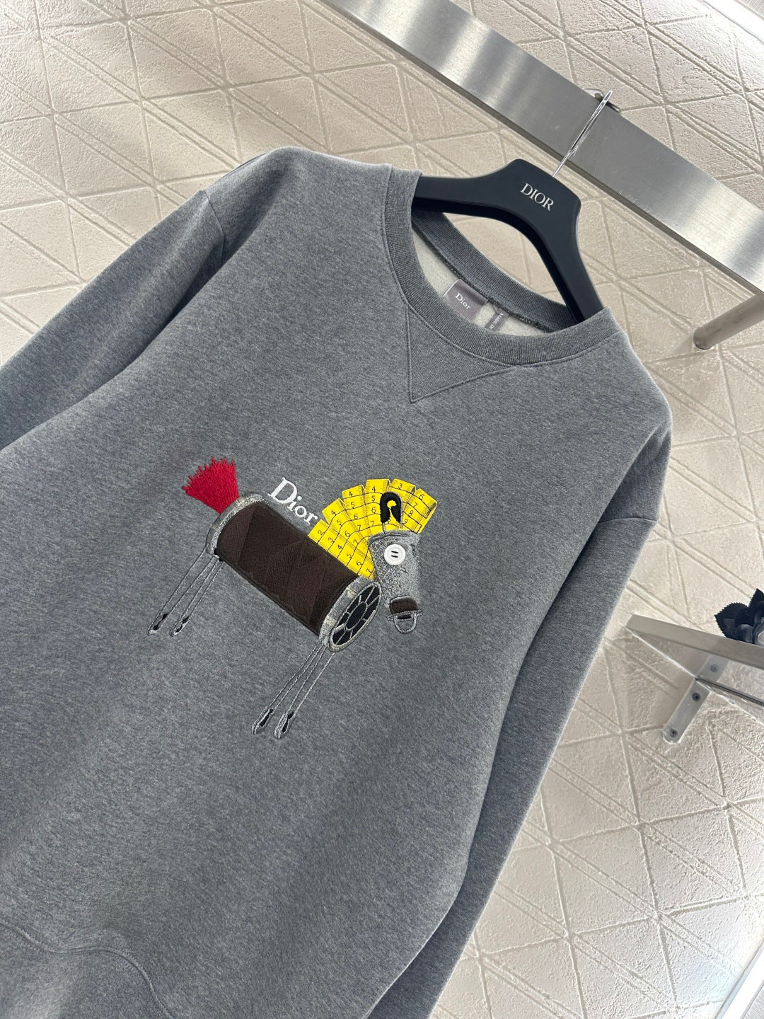 Women's Dior Wooden Horse Sweatshirt