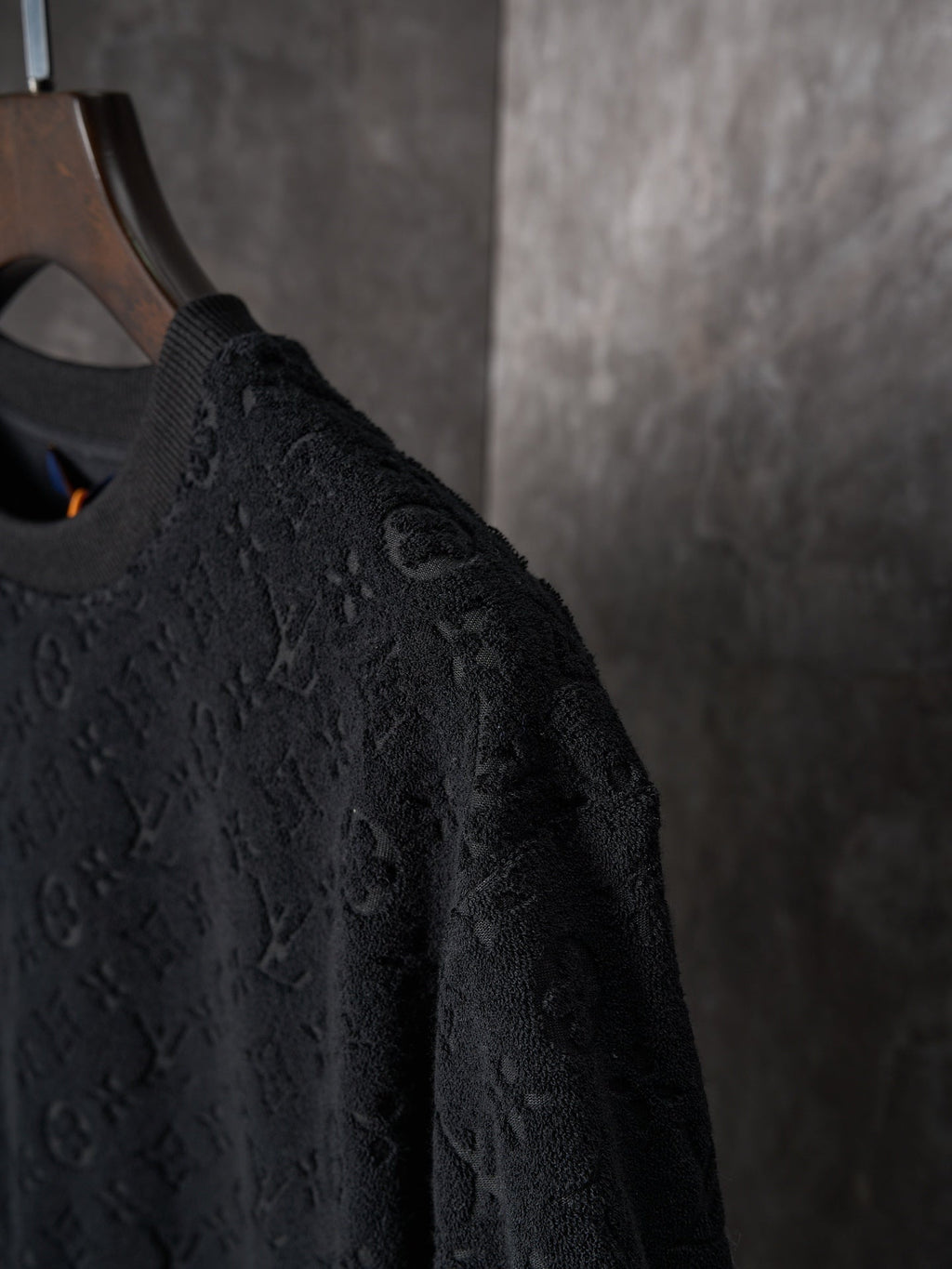 LV EMBOSSED Terry Cloth Short Sleeve shirt