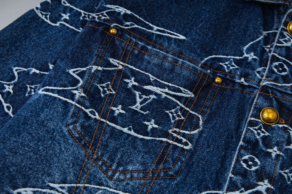 LV Denim Suit