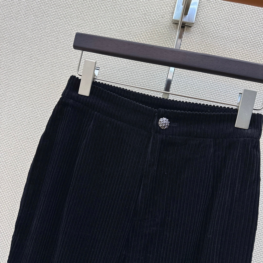 Chanel Corduroy Pants - Women's
