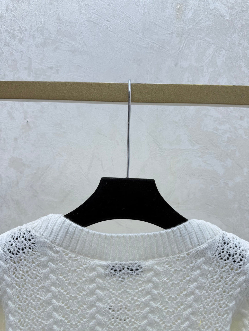 Women's Chanel Round Nech Knit short sleeve