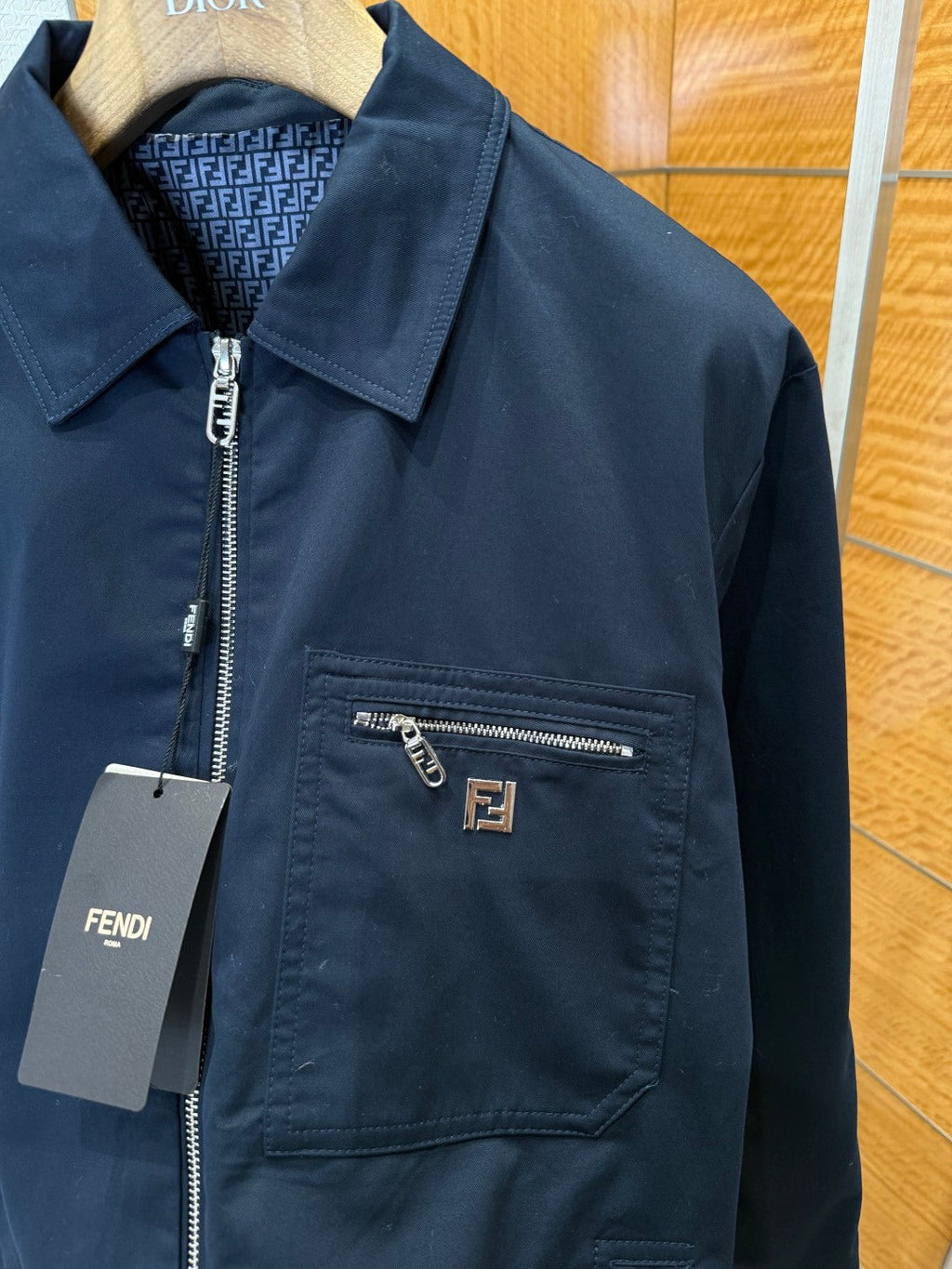 Fendi Double Applique Jacket
