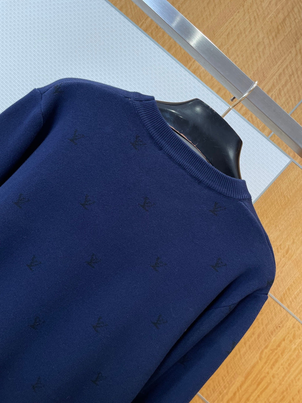LV All-over Animal embroidery Sweater