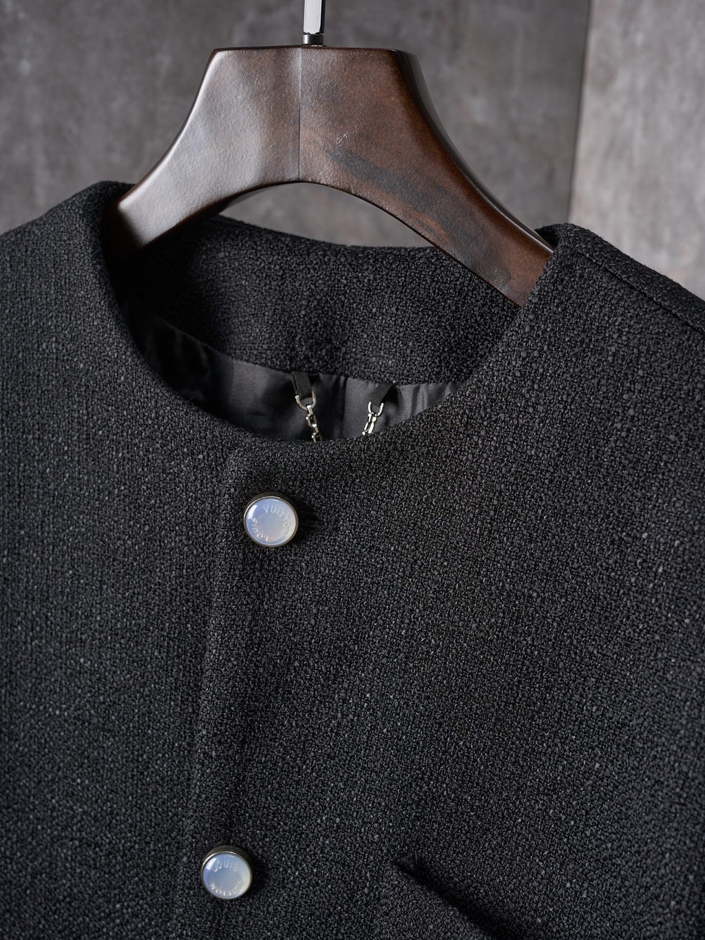 LV Pocket Embriodered Single-Breasted Jacket