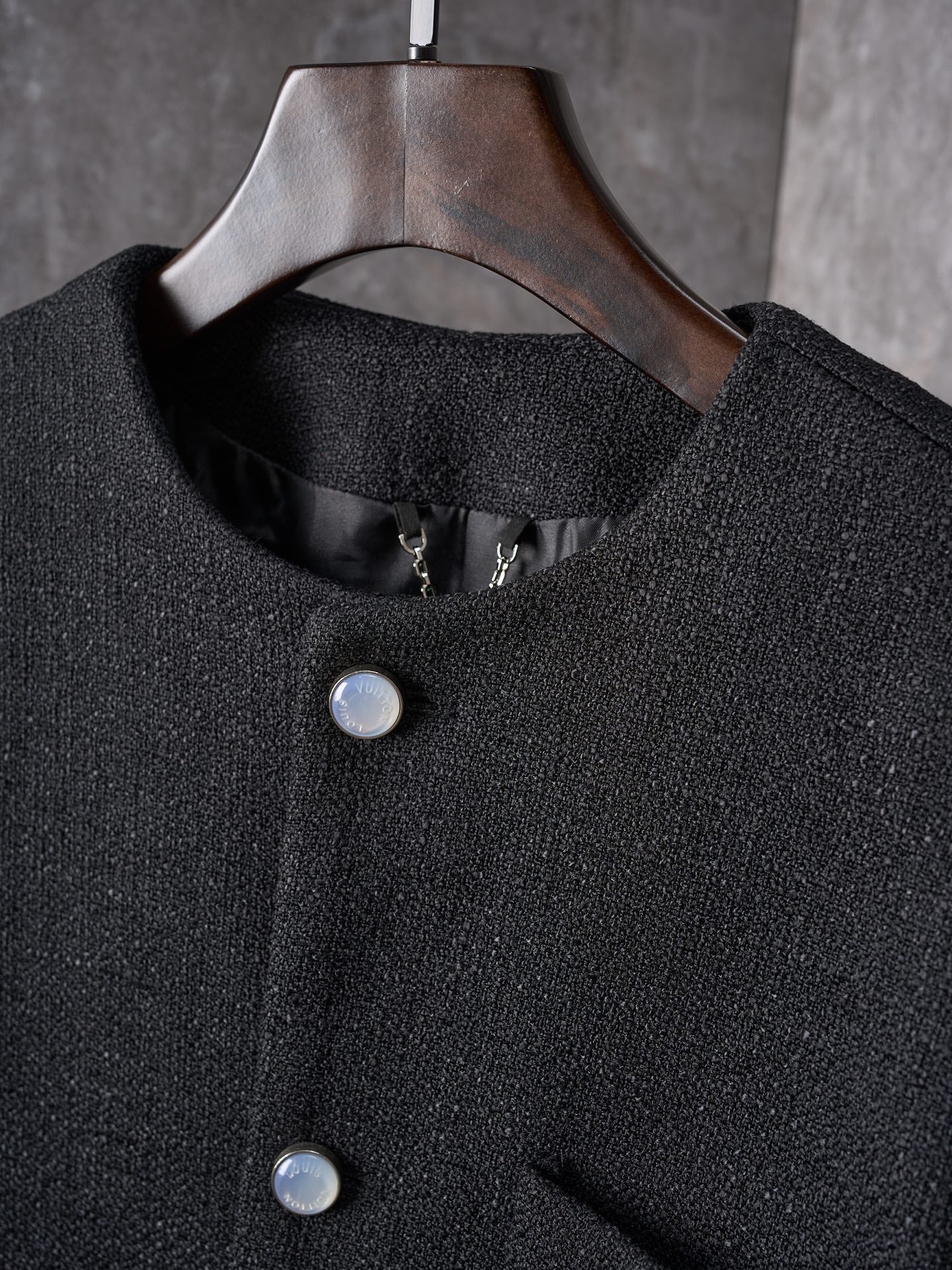 LV Pocket Embriodered Single-Breasted Jacket