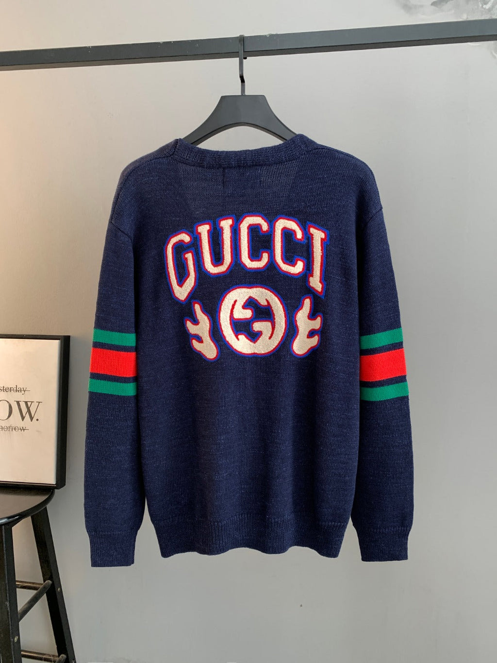 Gucci Cable Knit Cardigan