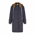 MiuMiu Yellow Hat Mid-Length Jacket Trench Coat