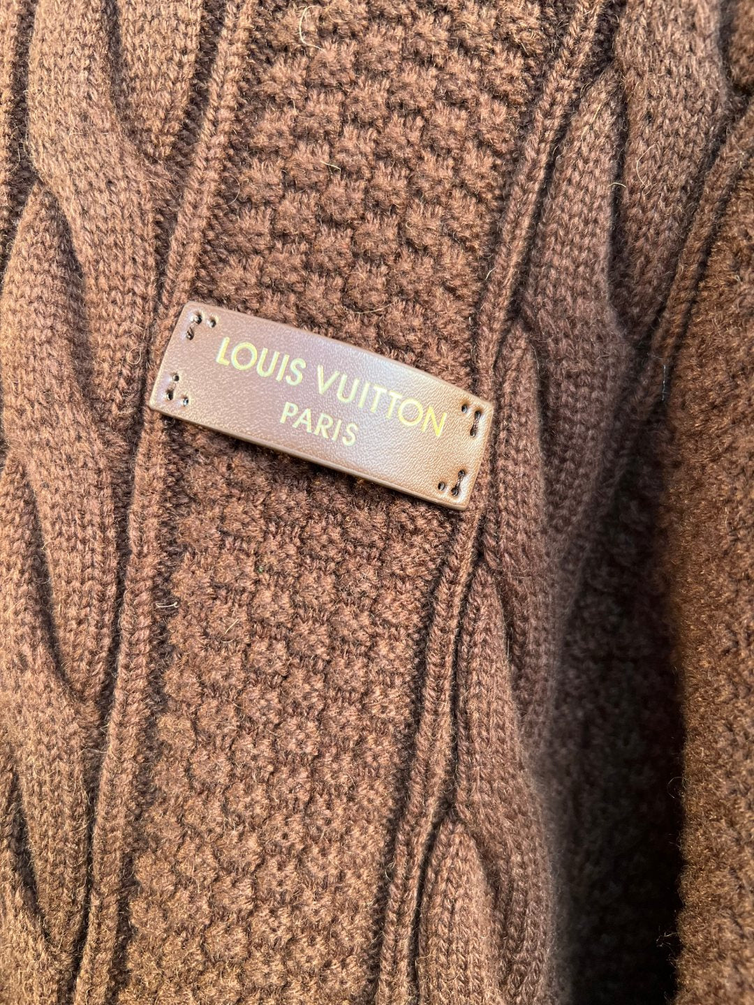 LV Runway Knit Sweater