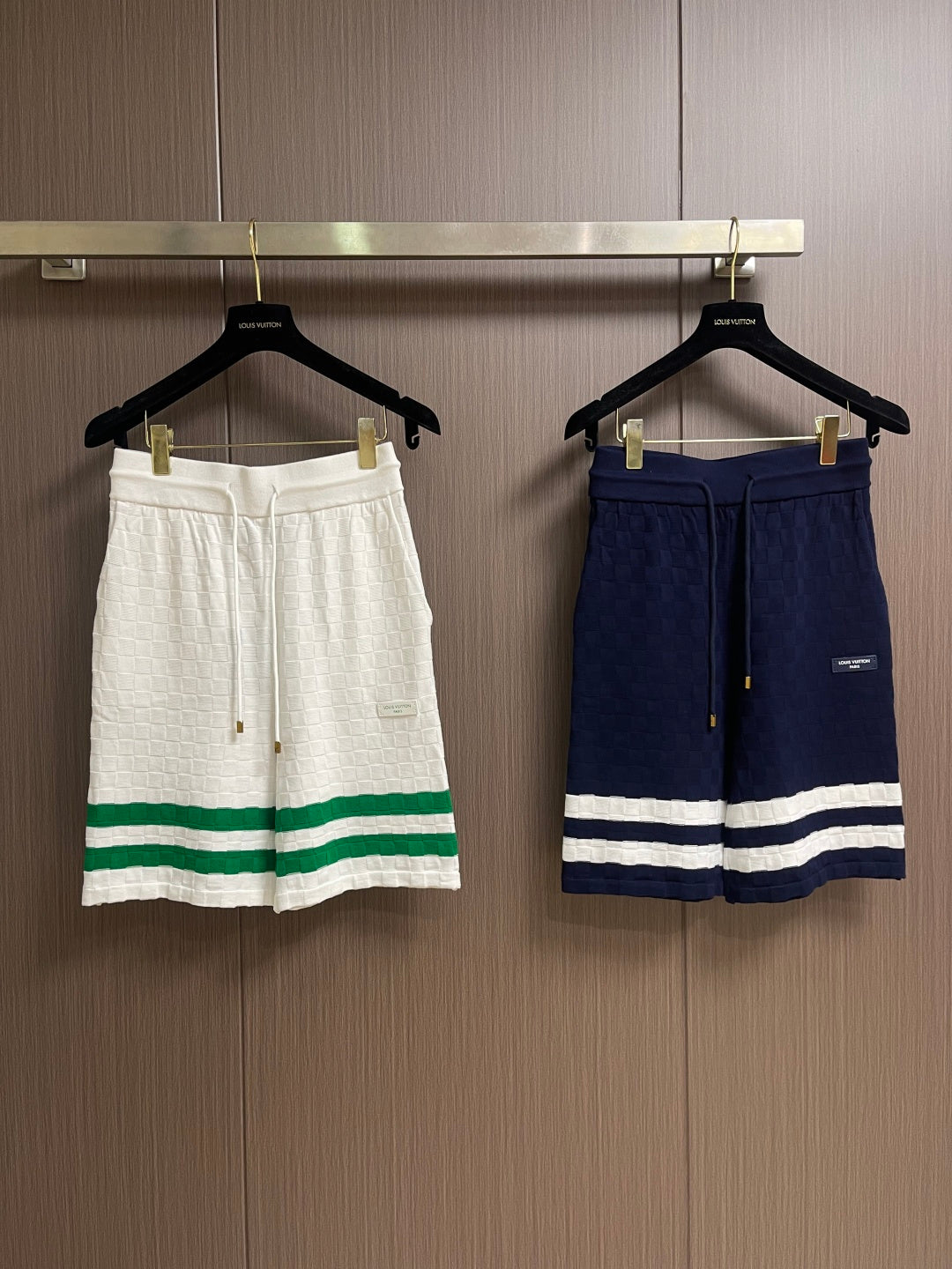 LV Monogram Jacquard Knit Shorts